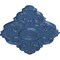 Ekena Millwork Piedmont Ceiling Medallion, Hand-Painted Americana, 37"W x 26"H x 1 3/8"P CM37X26PEAMF - alternate 3